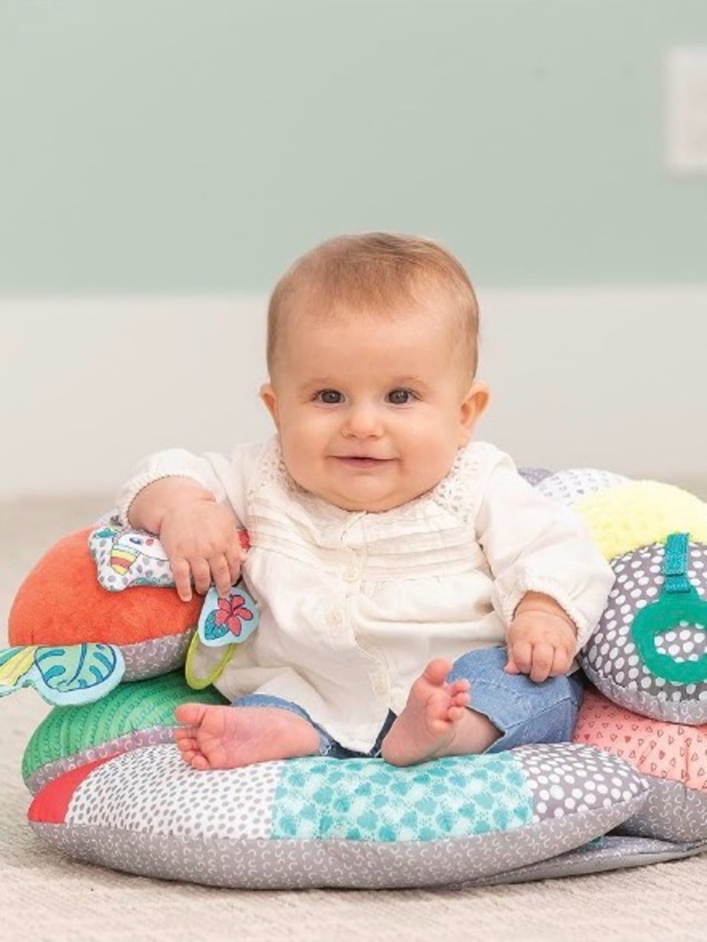 Infantino 2-in-1 Tummy Time And Seated Support